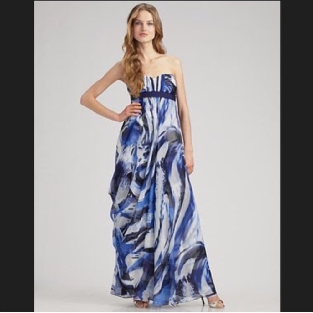Bcbg Max Azria strapless maxi-dress